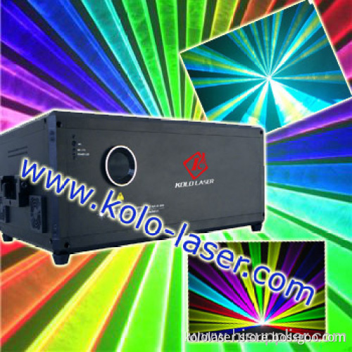 5w High Power Rgb Laser System For Outdoor Events